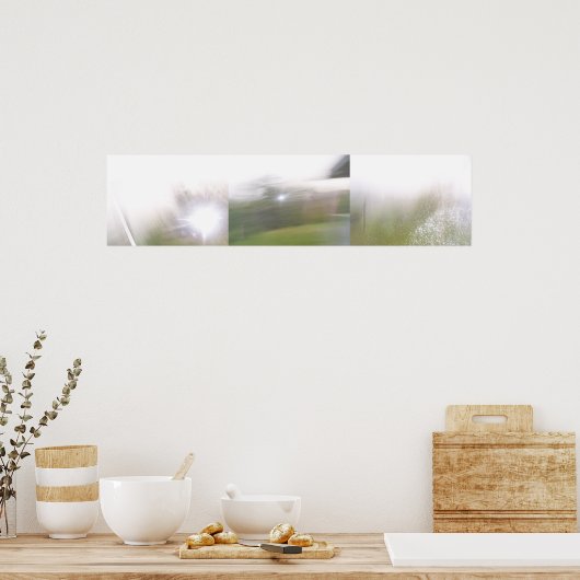 雨の日 ポスター (キッチン)