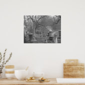 雨の日 ポスター (キッチン)