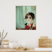 雨の日 ポスター (キッチン)