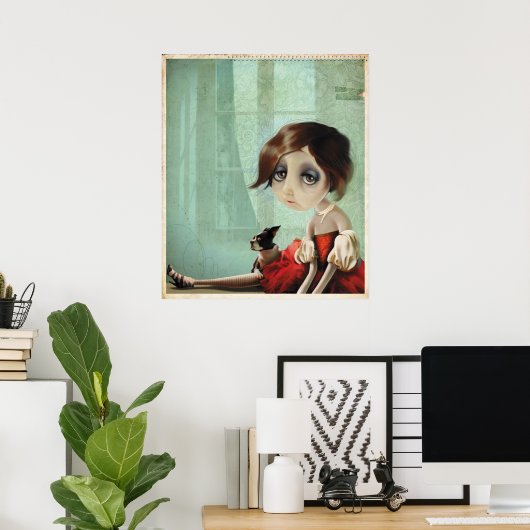 雨の日 ポスター (ホームオフィス)