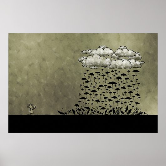 雨の日 ポスター (正面)