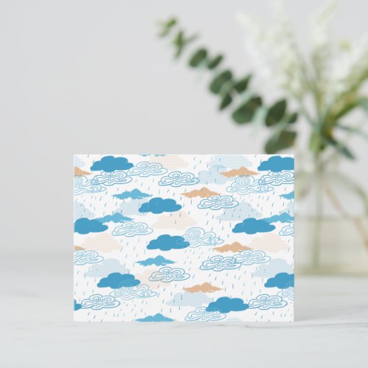 雨の日 ポストカード (スタンド正面)