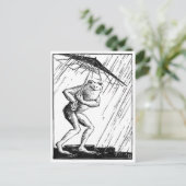 雨の日 ポストカード (スタンド正面)