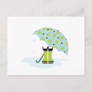 雨の日 ポストカード