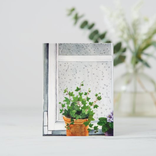 雨の日 ポストカード (スタンド正面)