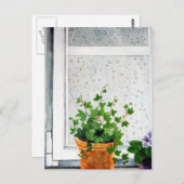 雨の日 ポストカード (正面/裏面)