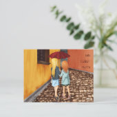 雨の日 ポストカード (スタンド正面)