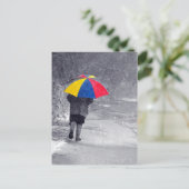 雨の日 ポストカード (スタンド正面)