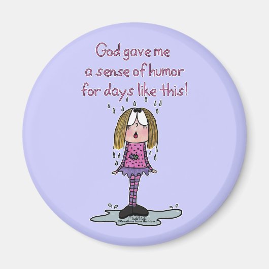 雨の日 マグネット (正面)