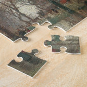 雨の日、マディソン・スクエア、ニューヨーク、ポール・コーニュア ジグソーパズル (側面)