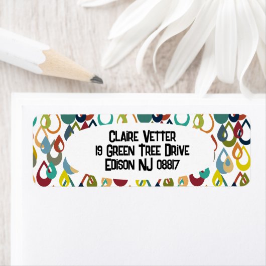 雨の日 ラベル (インサイチュ)