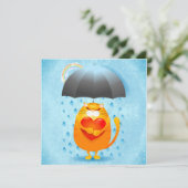 雨の日 招待状 (スタンド正面)