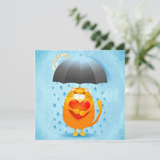 雨の日 招待状 (スタンド正面)