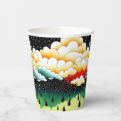 雨の日 紙コップ (左)