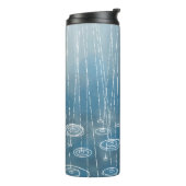 雨の日（青） タンブラー (回転左)