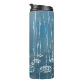 雨の日（青） タンブラー (回転右)