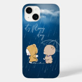 雨の日｜ Case-Mate iPhoneケース (裏面)