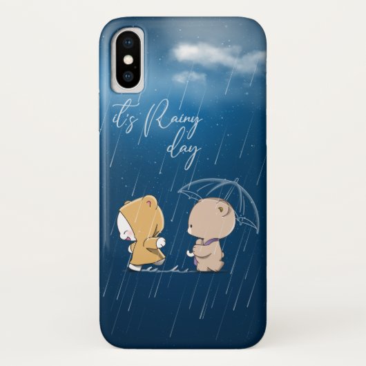 雨の日｜ Case-Mate iPhoneケース (裏面)