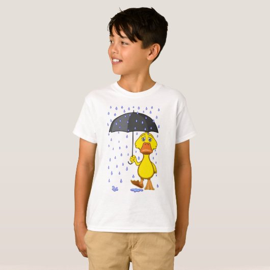 雨の日 Tシャツ (正面フル)