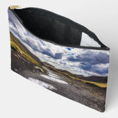 雨の日Torres Del Paine NP アクセサリーポーチ (見開き)