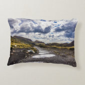 雨の日Torres Del Paine NP アクセントクッション (裏面)