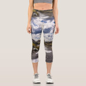 雨の日Torres Del Paine NP カプリレギンス (正面)