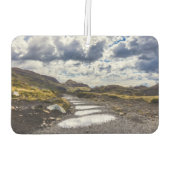 雨の日Torres Del Paine NP カーエアーフレッシュナー (裏面)