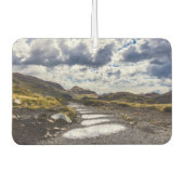 雨の日Torres Del Paine NP カーエアーフレッシュナー (正面)