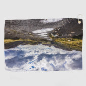 雨の日Torres Del Paine NP ゴルフタオル (横)