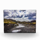 雨の日Torres Del Paine NP フォトブロック (正面)