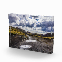 雨の日Torres Del Paine NP フォトブロック