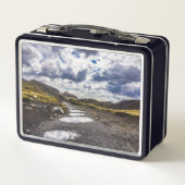 雨の日Torres Del Paine NP メタルランチボックス (裏面)