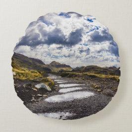 雨の日Torres Del Paine NP ラウンドクッション