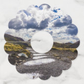 雨の日Torres Del Paine NP ワイングラスタグ (正面)