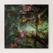 雨の森のラン ジグソーパズル (横)