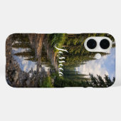 雨の森の小道の風景 オーダーメイド  Case-Mate iPhoneケース (裏面 (横))