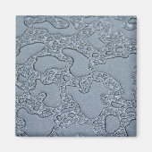 雨の水たまり マグネット (正面)