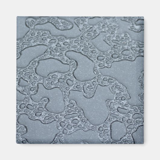 雨の水たまり マグネット (正面)