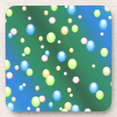 雨の泡 コースター (正面)