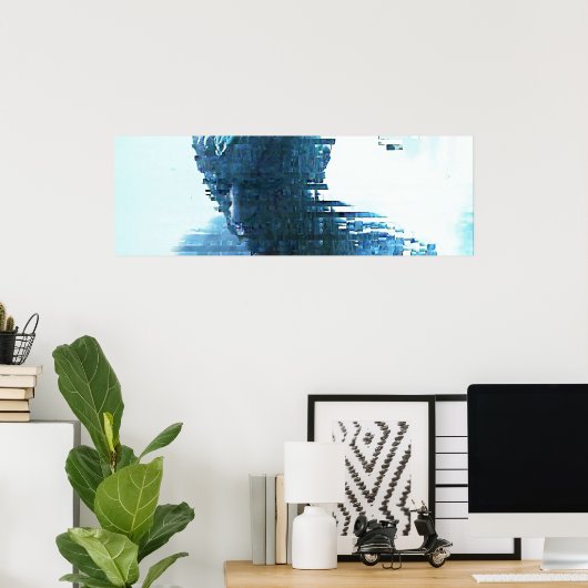 雨の涙 ポスター (ホームオフィス)