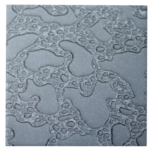 雨の湿った水たまり(雨滴) タイル (正面)