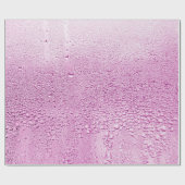 雨の滴がガラスの湿った透明度に当たるテクスチャ ラッピングペーパー (フラット)