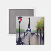 雨の磁石のパリ マグネット (正面/裏面)