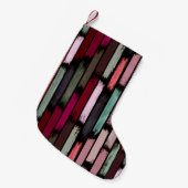 雨の色3 スモールクリスマスストッキング (正面 (吊り時))