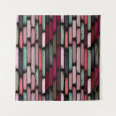 雨の色3 タペストリー (正面(横))