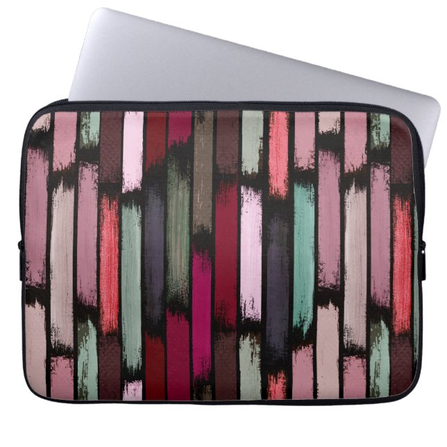 雨の色3 ラップトップスリーブ (正面)