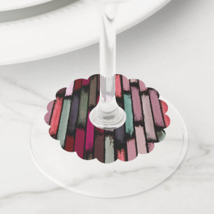 雨の色3 ワイングラスタグ