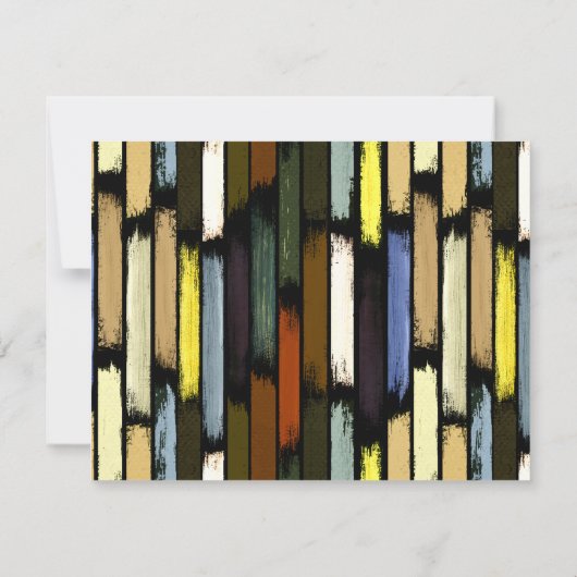 雨の色4 ノートカード (裏面)