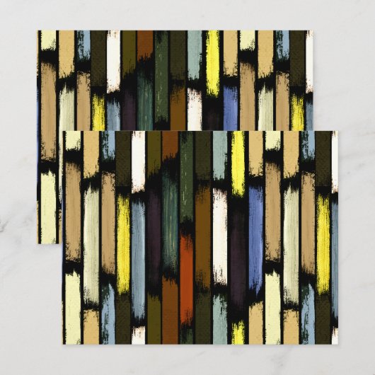 雨の色4 ノートカード (正面/裏面)