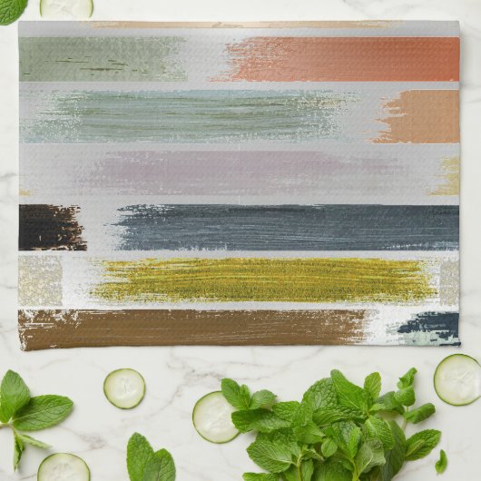 雨の色5 キッチンタオル (折り畳み)